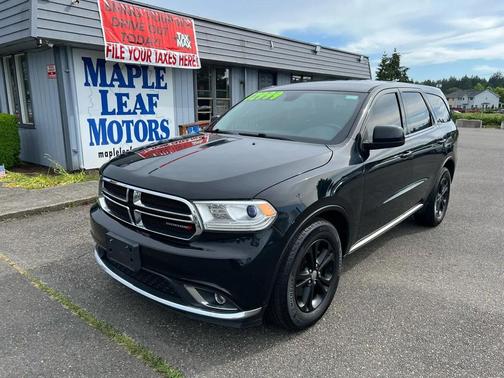 Black 2018 Dodge Durango SXT