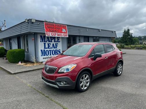 Red 2013 Buick Encore Premium