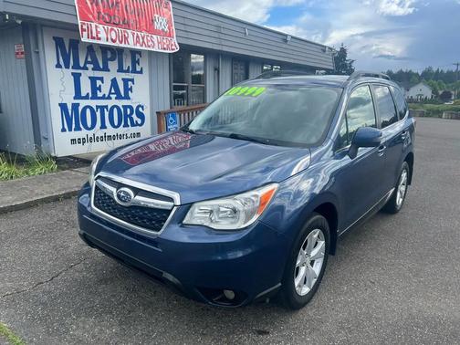 Blue 2014 Subaru Forester 2.5i Touring