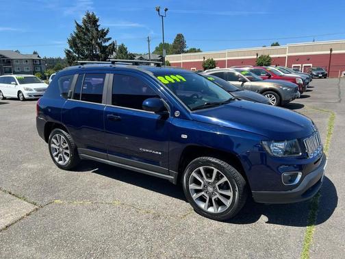 Blue 2014 Jeep Compass Limited