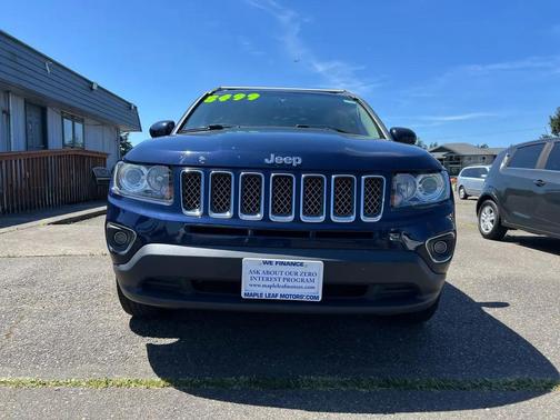 Blue 2014 Jeep Compass Limited