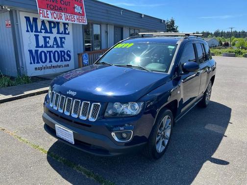 Blue 2014 Jeep Compass Limited