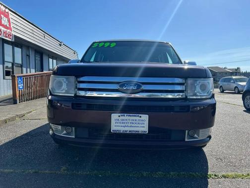 Burgundy 2009 Ford Flex Limited