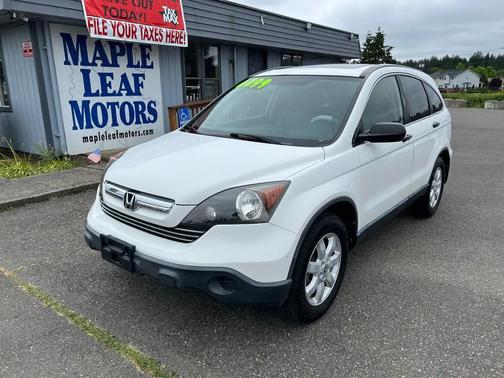 White 2009 Honda CR-V EX