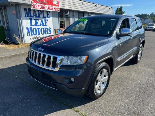 Blue 2013 Jeep Grand Cherokee Limited
