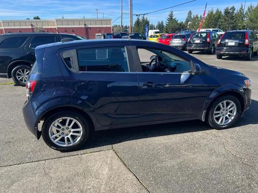 Blue 2015 Chevrolet Sonic LT