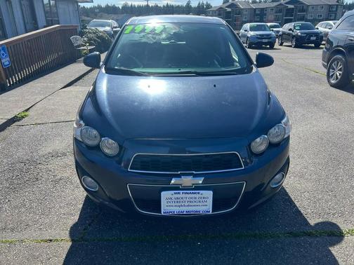 Blue 2015 Chevrolet Sonic LT