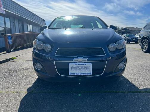Blue 2015 Chevrolet Sonic LT