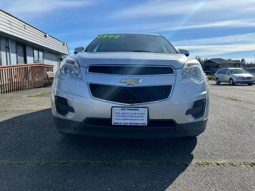 Silver 2013 Chevrolet Equinox 1LT