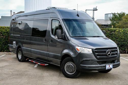 Gray 2022 Mercedes-Benz Sprinter 4500 High Roof