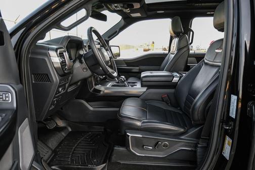 Agate Black Metallic 2021 Ford F-150 Platinum