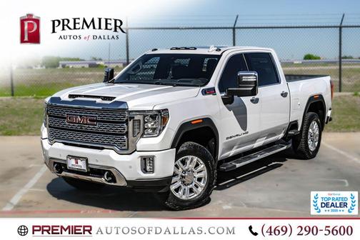 White Frost Tri-Coat 2023 GMC Sierra 2500 Denali