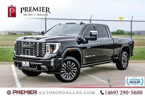 Onyx Black 2024 GMC Sierra 2500 Denali Ultimate