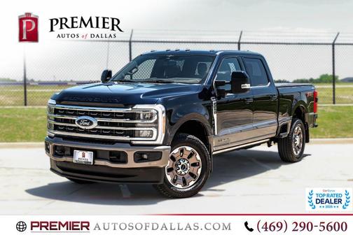 Antimatter Blue Metallic 2023 Ford F-250 King Ranch