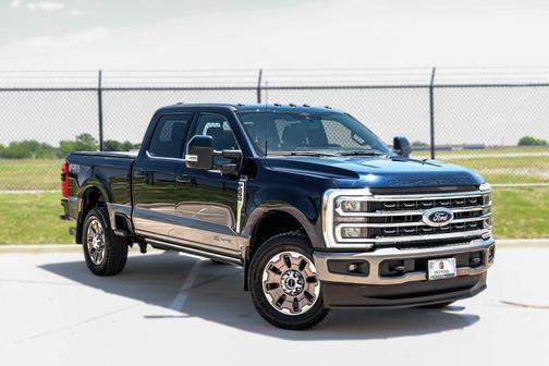 Antimatter Blue Metallic 2023 Ford F-250 King Ranch