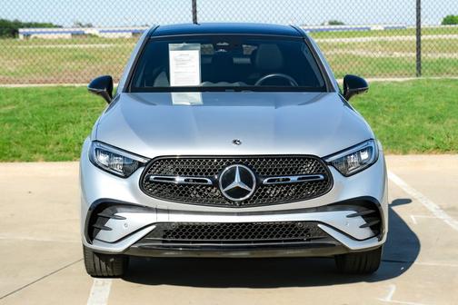 Cirrus Silver Metallic 2024 Mercedes-Benz GLC 300 4MATIC Coupe