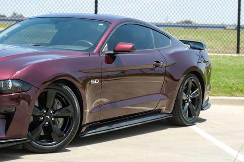 Royal Crimson Metallic Tinted Clearcoat 2018 Ford Mustang GT Premium