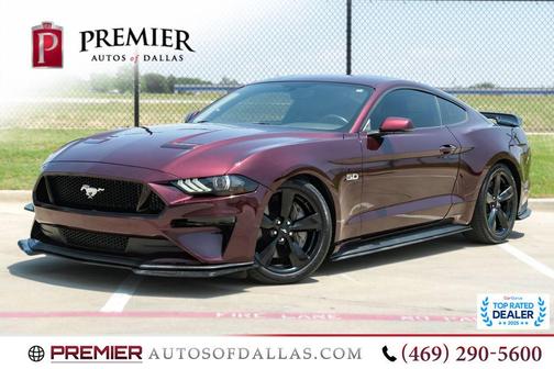 Royal Crimson Metallic Tinted Clearcoat 2018 Ford Mustang GT Premium