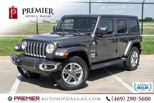 Granite Crystal Clearcoat Metallic 2021 Jeep Wrangler Unlimited Sahara