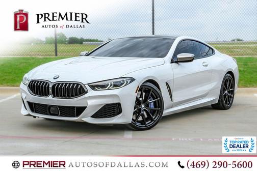 Mineral White Metallic 2020 BMW M850 i xDrive