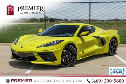 Accelerate Yellow Metallic 2022 Chevrolet Corvette Stingray w/1LT