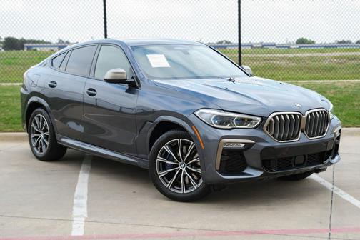 Arctic Gray Metallic 2021 BMW X6 M50i