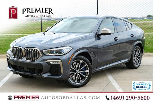 Arctic Gray Metallic 2021 BMW X6 M50i
