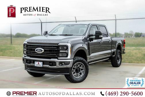 Gray 2025 Ford F-250 Platinum