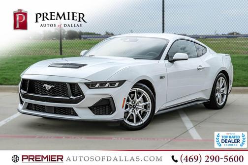 Oxford White 2024 Ford Mustang GT Premium