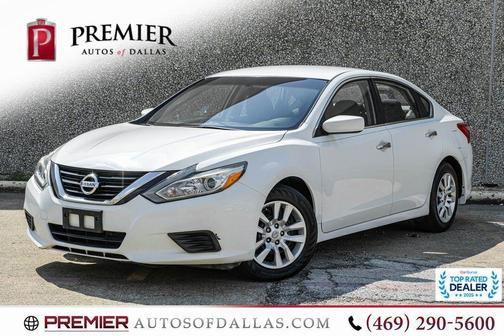 Glacier White 2018 Nissan Altima 2.5 S