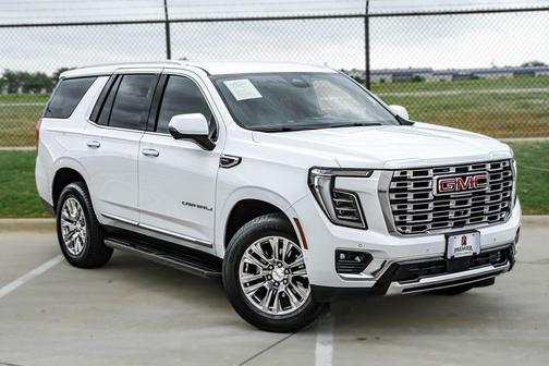 Summit White 2025 GMC Yukon Denali
