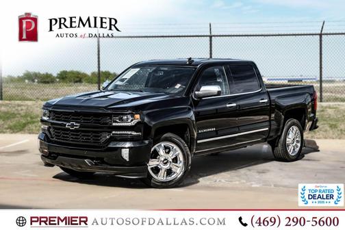 Black 2017 Chevrolet Silverado 1500 LTZ