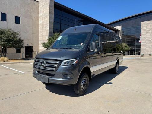 Selenite Gray Metallic 2023 Mercedes-Benz Sprinter 3500XD High Roof