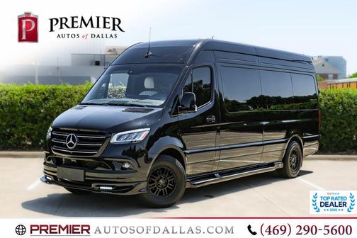 Black 2024 Mercedes-Benz Sprinter 2500 EXECUTIVE LOUNGER