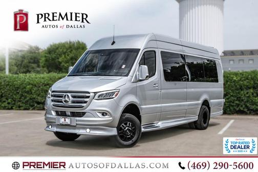 Silver 2023 Mercedes-Benz Sprinter 3500XD High Roof