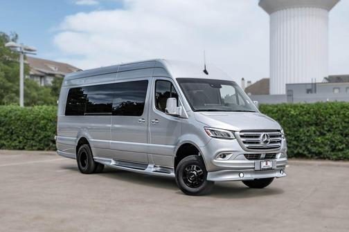 Silver 2023 Mercedes-Benz Sprinter 3500XD High Roof
