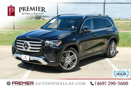 Black 2025 Mercedes-Benz GLS 450 4MATIC