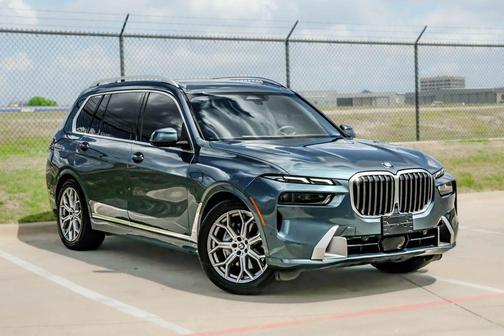 Blue Ridge Mountain Metallic 2023 BMW X7 xDrive40i