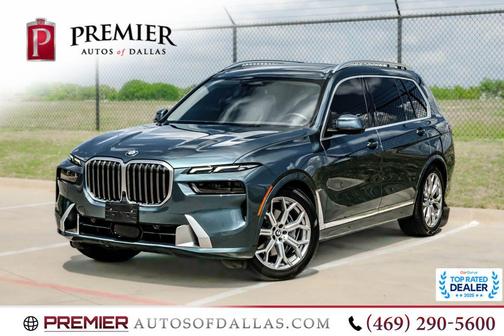 Blue Ridge Mountain Metallic 2023 BMW X7 xDrive40i