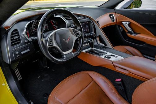 Corvette Racing Yellow Tintcoat 2017 Chevrolet Corvette Grand Sport