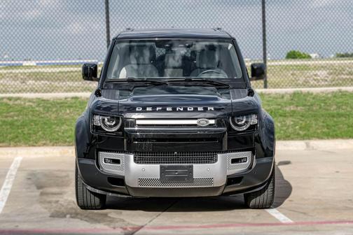 Santorini Black 2025 Land Rover Defender P300 S