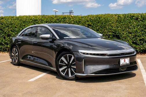 Black 2022 Lucid Air Grand Touring