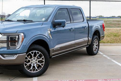 Azure Gray Metallic 2023 Ford F-150 King Ranch