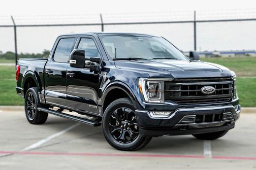 Antimatter Blue Metallic 2023 Ford F-150 Platinum