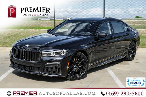 Carbon Black Metallic 2021 BMW 740 i