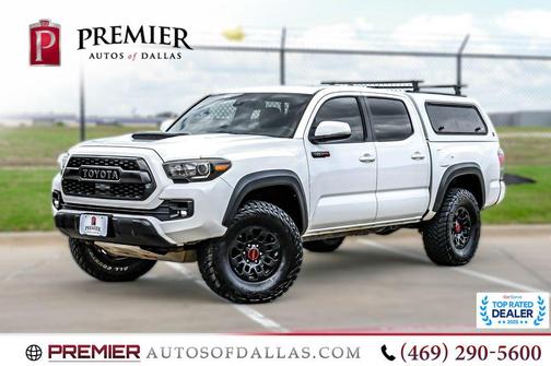 Super White 2019 Toyota Tacoma TRD Pro