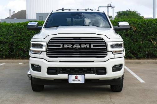 Pearl White 2022 RAM 3500 Laramie