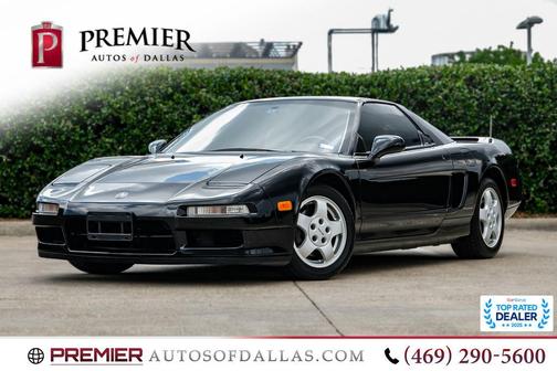 Black 1991 Acura NSX