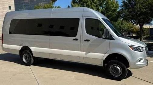 Silver 2023 Mercedes-Benz Sprinter 3500XD High Roof
