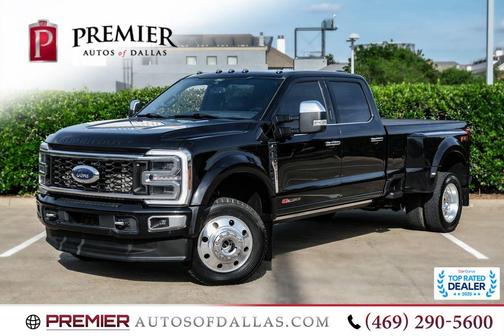 Agate Black Metallic 2024 Ford F-450 Platinum